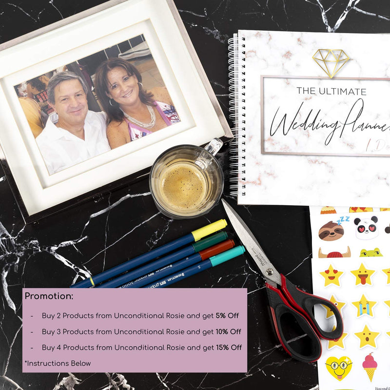 [Australia - AusPower] - Wedding Planner and Organizer | Organizing My Dream Wedding Edition | Includes Checklists and Essentials Tools to Plan Everything Perfectly As You and Your Fiance Head Up to Tie The Knot | Wedding Planner Book and Organizer for The Bride | Wedding Gift... 