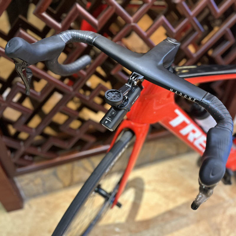 [Australia - AusPower] - Bike Computer Mount for T rek Madone SLR 7 Specialized Stem Bar Compatible with Garmin/Magen e/Bry ton/Wa hoo Adapter with Go Pro Mount Bracket Set 