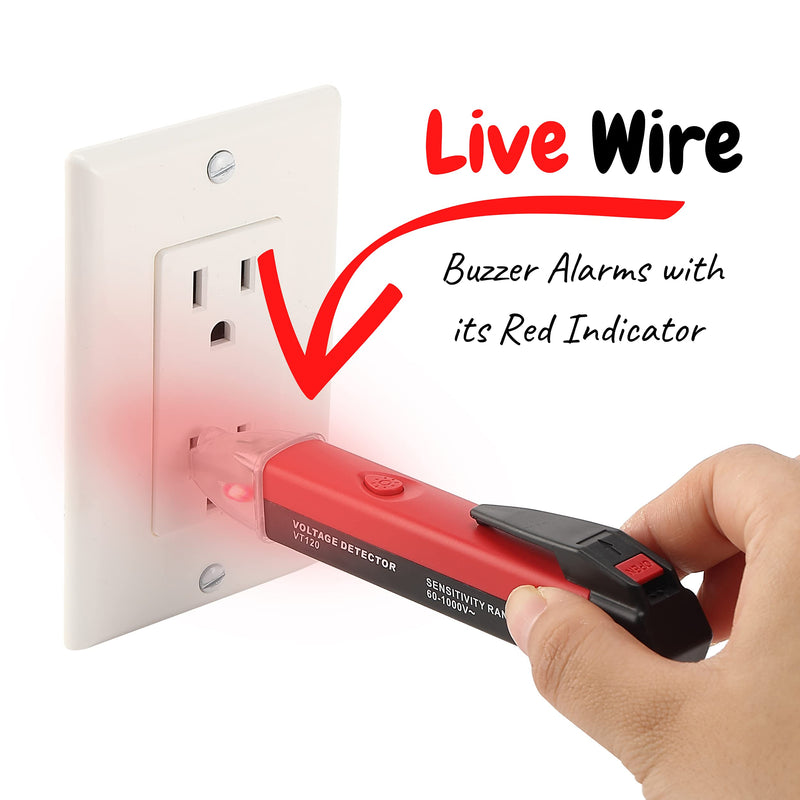 [Australia - AusPower] - Mr. Pen- Voltage Tester, Electrical Tester, Non Contact Voltage Tester, Tester Electric, Electric Tester Pen, Voltage Detector, Electrical Testers, Voltage Tester Pen, Electricity Tester, Power Tester 