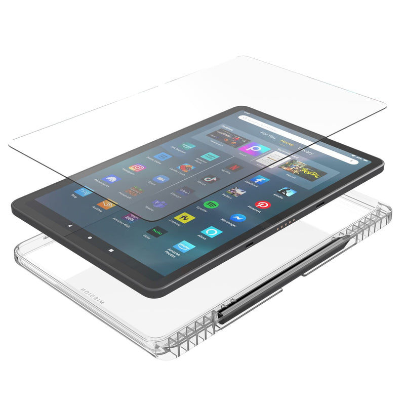 [Australia - AusPower] - All-New Made for Amazon Clear Case and Screen Protector for Amazon Fire Max 11 (2023 Release) 