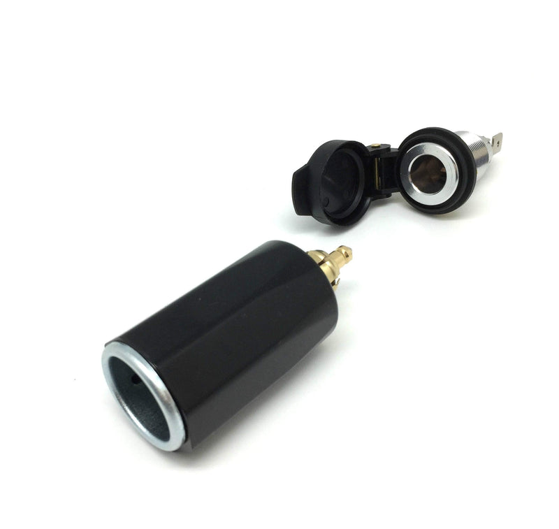 [Australia - AusPower] - Cliff Top Din Cigarette Lighter Adapter, Compatible with BMW, Ducati, and Triumph Motorcycles 