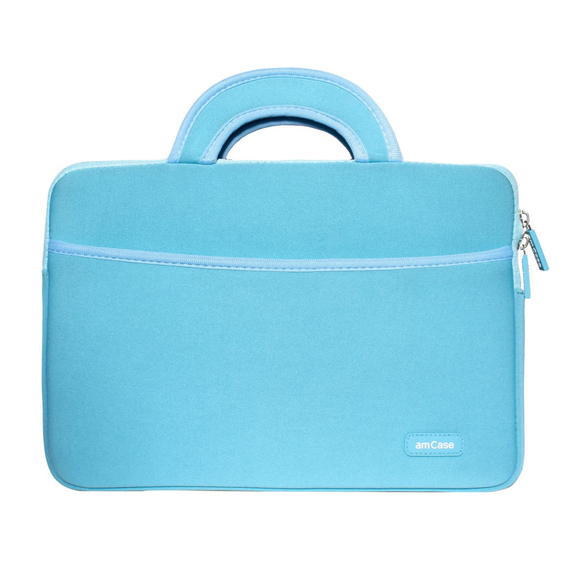 [Australia - AusPower] - amCase for Chromebook Case-11.6 to 12 inch Neoprene Travel Sleeve with Handle-Turquoise 11.6 to 12 inch Turquoise 