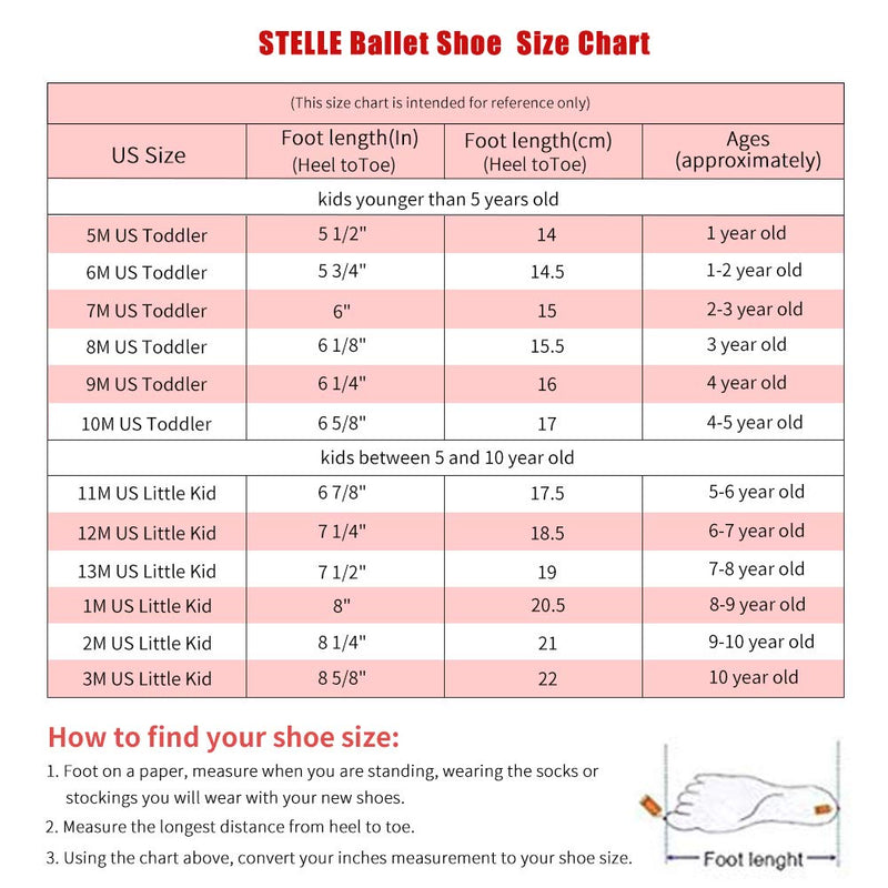 [Australia - AusPower] - Stelle Girls Ballet Dance Shoes Slippers for Kids Toddler 5 Toddler Ballet Pink(beige) 