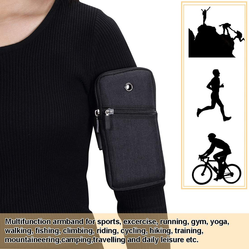 [Australia - AusPower] - Phone Arm Bag for Running, Armband Cell Phone Holder for iPhone 12 11 Pro Max XS/XR/8/7/6 Plus, Gym Phone Holder for Arm,Phone Pouch for Galaxy S20 FE 5G S21 ulrta Note 20 Plus Sizes and More 