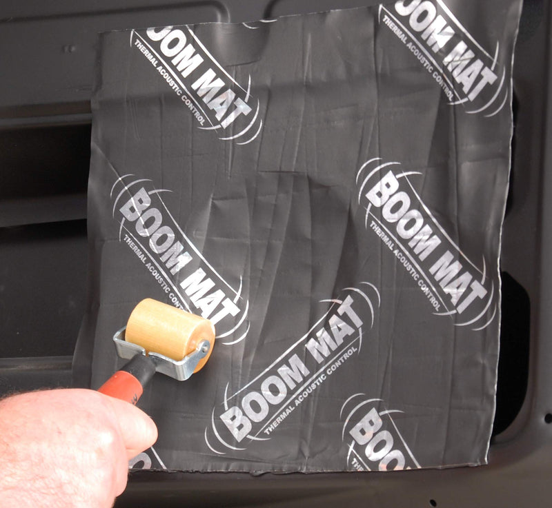 [Australia - AusPower] - Design Engineering 050320 Boom Mat Speaker Baffles, 5.25" Round (Pack of 2), Black 5.25" 