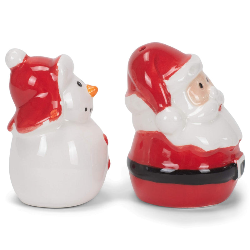 [Australia - AusPower] - Transpac Y8888 Santa and Snowman Salt and Pepper Shakers with Box, Set of 2 