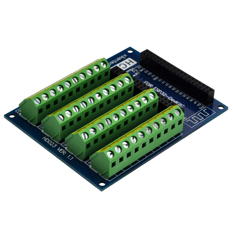 [Australia - AusPower] - Screw Terminal Block Breakout Module Board for ESP32-DevKitC 
