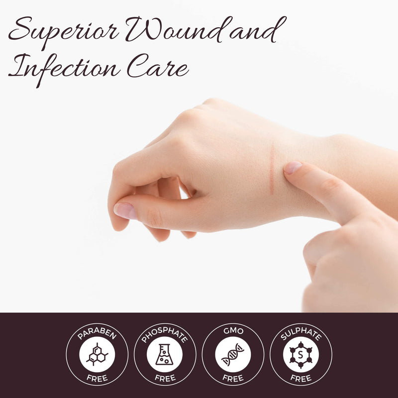 [Australia - AusPower] - ibodycare Super Silver Gel for Cuts, Burns, Rashes, Scar and Infection Care, Colloidal Silver Gel, 4 oz 1 
