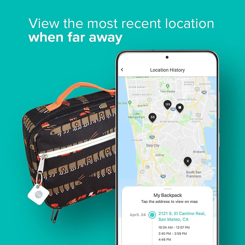 [Australia - AusPower] - Tile Mate (2020) 1-Pack - Bluetooth Tracker, Keys Finder and Item Locator for Keys, Bags and More; Water Resistant with 1 Year Replaceable Battery - Non-Retail Packaging 