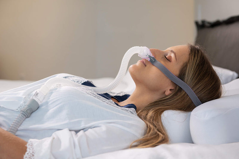 [Australia - AusPower] - Headgear Strap Replacement for ResMed AirFit P10™ Nasal Pillow CPAP Mask for Her by Snugell™ | Pink Color | Pack of Two Straps | Includes Four Adjustment Clips | Durable Premium Material 