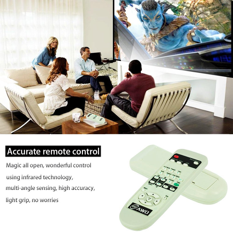 [Australia - AusPower] - AWO 1515068/1515069 Projector Remote Control for EPSON PowerLite Home Cinema 6100/6500UB/8100/8345/8350/8500UB/8700UB;PowerLite Pro Cinema 7100/7500UB/9100/9350/9500UB/9700UB;EH-TW2800/TW2900/TW3000 