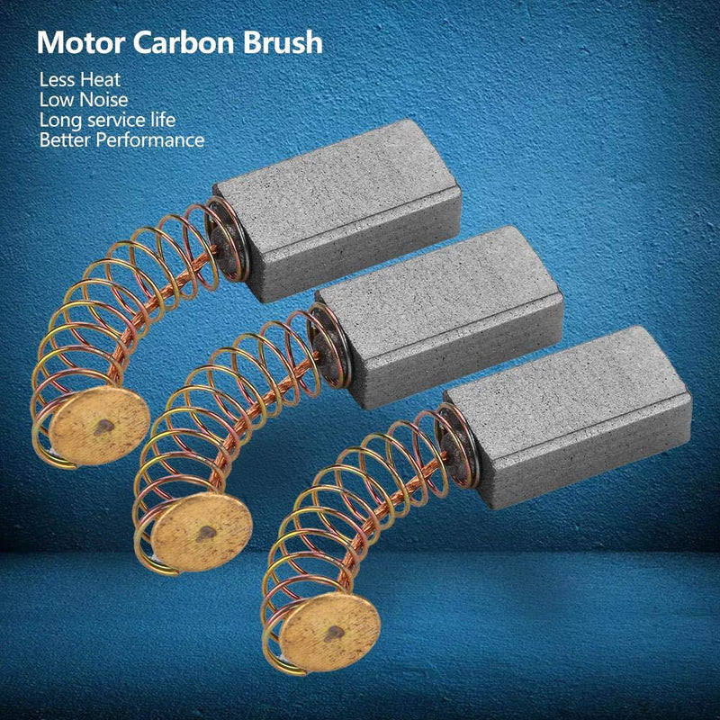 [Australia - AusPower] - 1585mm 125 Motor Carbon Brush, 20pcs Motor Carbon Brushes Replacement for Hammer Drill Motor, Electric Motor or Generator 