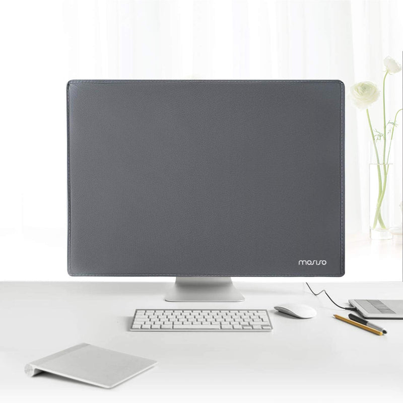 [Australia - AusPower] - MOSISO Monitor Dust Cover 19,19.5,20,20.5,21 inch Anti-Static Dustproof LCD/LED/HD Panel Case Computer Screen Protective Sleeve Compatible with iMac 21.5 inch,19-21 inch PC,Desktop and TV, Space Gray 19-21 inch 