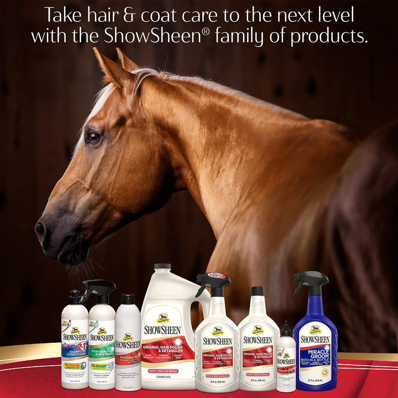 [Australia - AusPower] - Absorbine ShowSheen 2-in-1 Shampoo & Conditioner, Sulfate and Paraben-Free, 20oz 