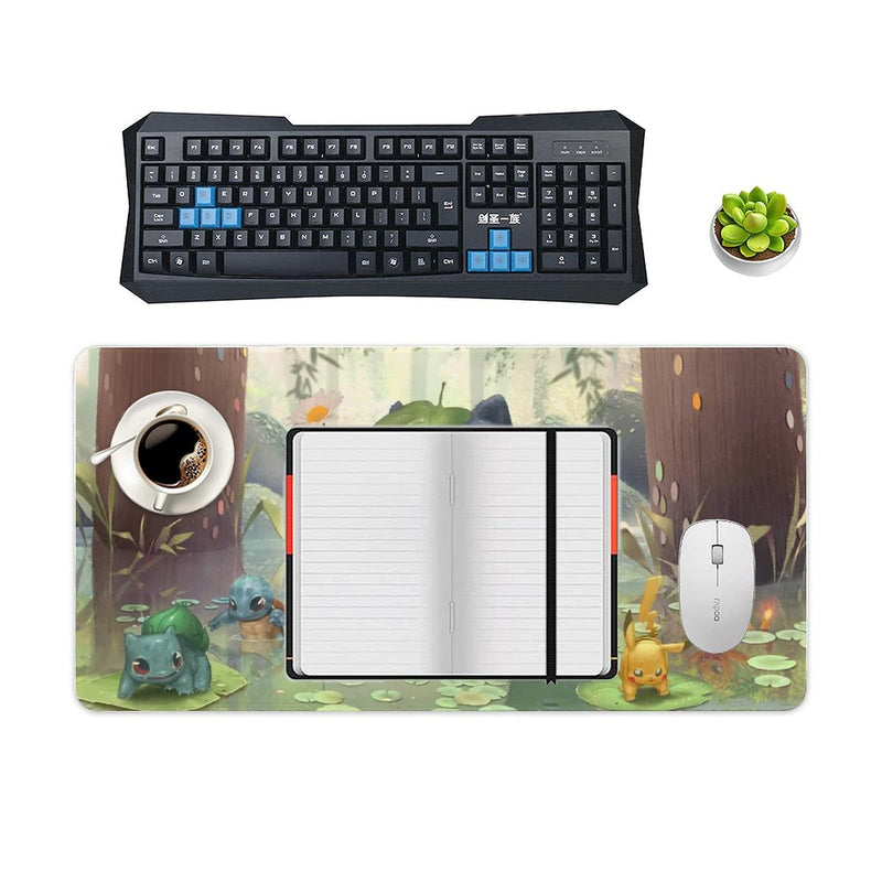 [Australia - AusPower] - Atury Extended Gaming Anime Mouse pad, Large Gaming Mousepad, Desk Mat, Waterproof Anti-Dirty Non Slip Stitched Edges Keyboard Mat, Perfect for Video Games, 60x30cm, 24x12 inch,Multi,23.6x11.8 inch 23.6x11.8 inch Multi7 