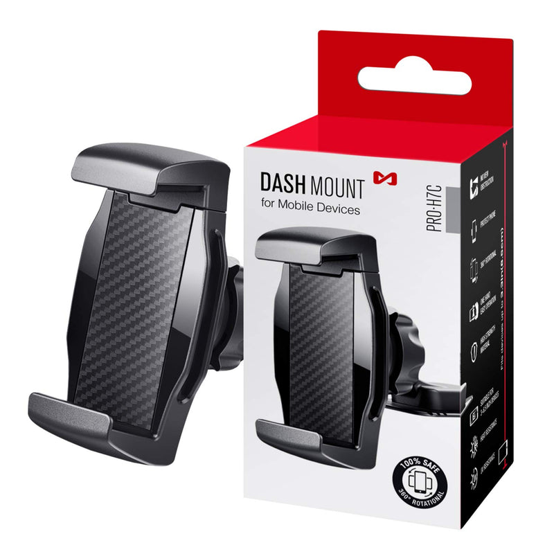 [Australia - AusPower] - JIMISHA Car Phone Holder, Phone Car Mount with Stick On Base Cell Phone Car Mount Sticky Adhesive Mount Holder for 4 inches to 6.5 inches Smartphones 