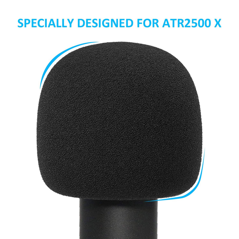 [Australia - AusPower] - SM57 Pop Filter Foam Cover - Mic Windscreen Wind Cover Customized Compatible with Shure SM-57 Microphone to Blocks Out Plosives by YOUSHARES (2 PCS) 