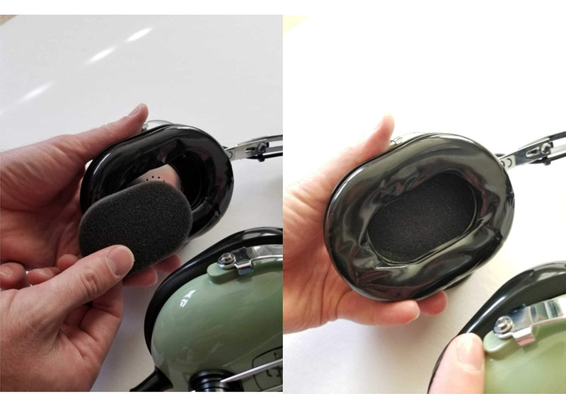 [Australia - AusPower] - Aviation Headset Replacement Part Foam Insert (David Clark Models) 