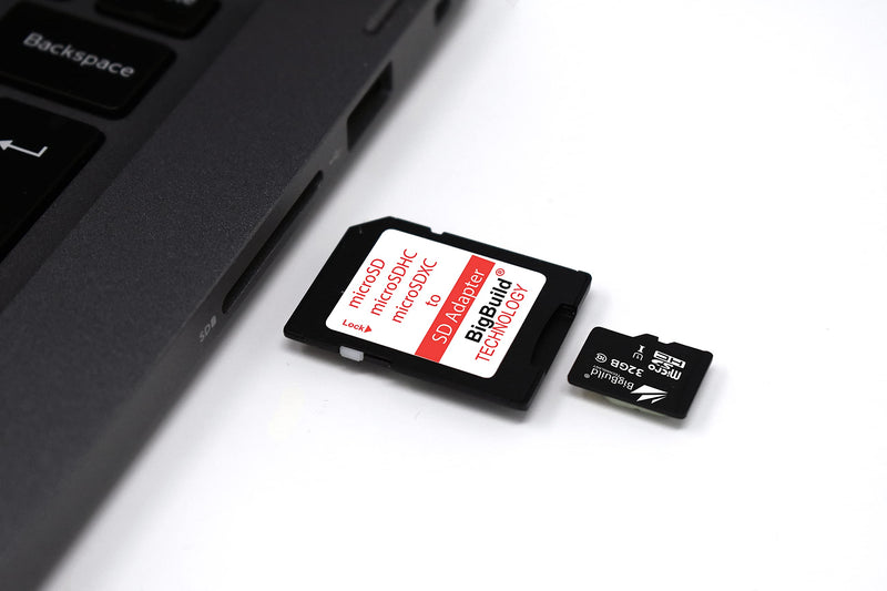 [Australia - AusPower] - BigBuild Technology 32GB Ultra Fast 80MB/s microSDHC Memory Card for Samsung Galaxy A01/A01 Core, A02/A02s, A03/A03s/A03 Core Cell Phone Black / Size: 32GB 