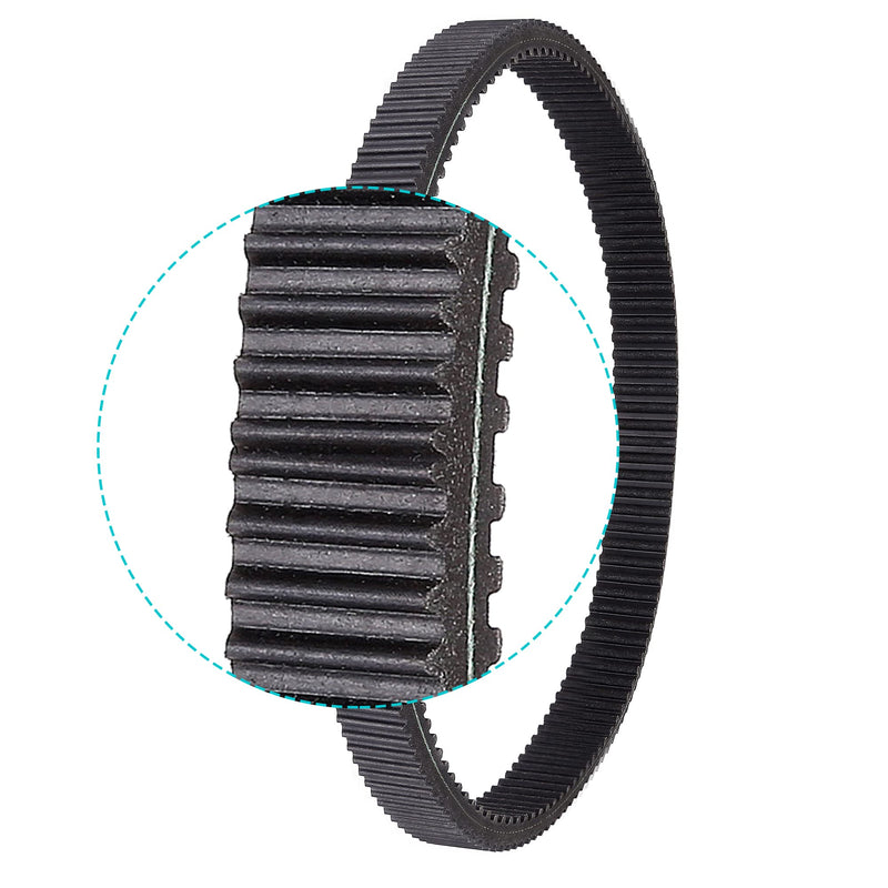 [Australia - AusPower] - 10L0L Golf Cart Drive Belt 606136 for EZGO Gas RXV TXT Workhouse ST 2008+ & Other Models with 13hp 400cc Kawasaki Engine 
