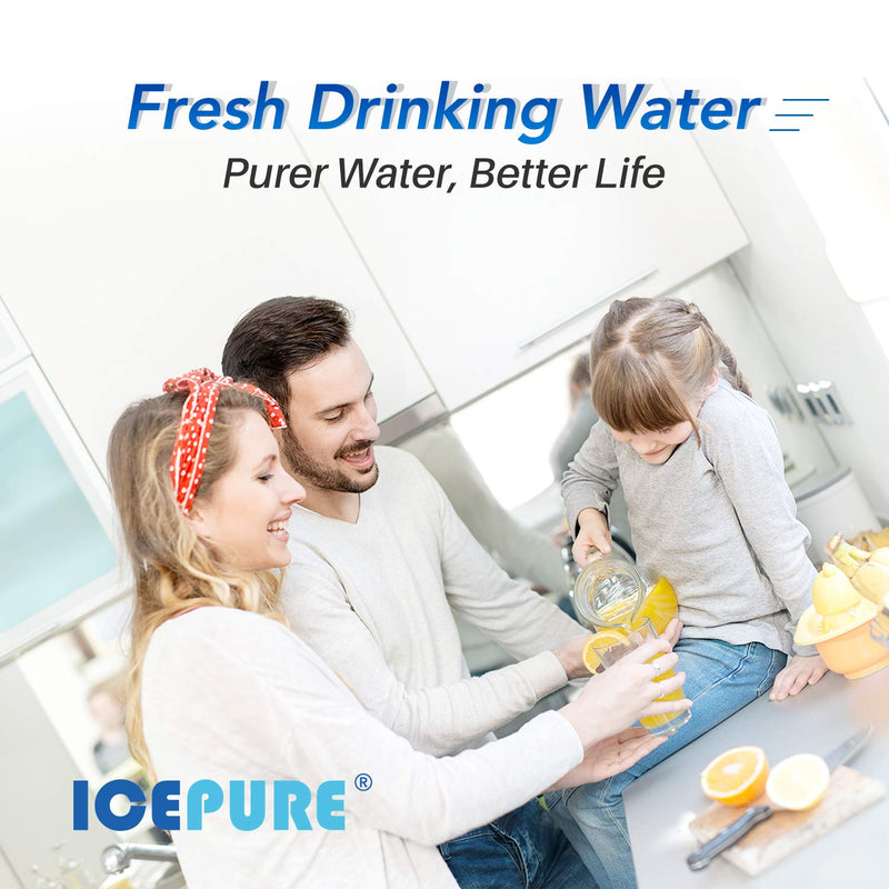 [Australia - AusPower] - 5 Micron 10" x 4.5" Whole House Water Filter Compatible with GE FXHTC, GXWH40L, RFC-BBSA, W50PEHD, Whirlpool WHKF-GD25BB, GXWH35F, GNWH38S, Dupont WFHD13001, Pentek R50-BB, 4WH-HDGR-F01 2PACK 