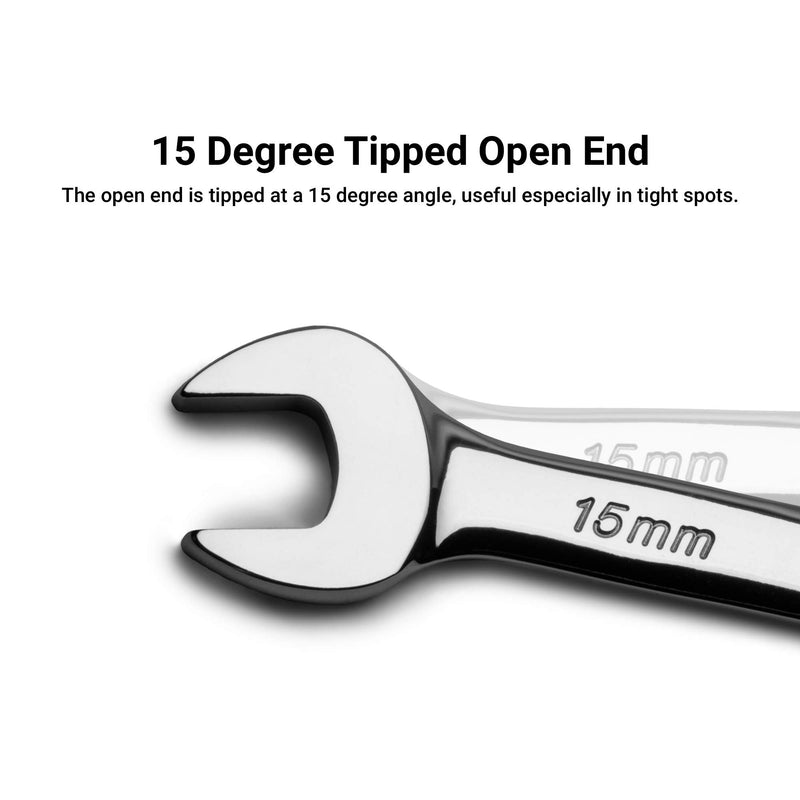 [Australia - AusPower] - Capri Tools Combination Wrench, 12 Point, Metric (6 mm) 6 mm 