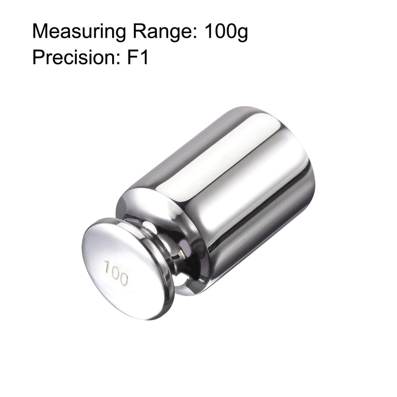 [Australia - AusPower] - uxcell Gram Calibration Weight 100g F1 Precision Stainless Steel for Digital Balance Scales 