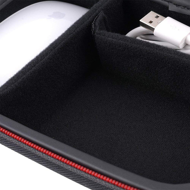 [Australia - AusPower] - Smatree Hard Case Compatible for Apple14&16inch MacBook Pro's Pencil,Magic Mouse,Magsafe Power Adapter,BeatsX, Monster Magnetic Charging Cable,Travel MacBook Pro Accessories Organizer Bag,Black Black 