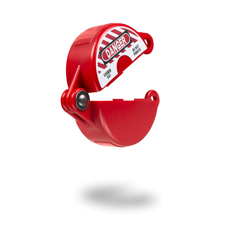 [Australia - AusPower] - TRADESAFE Gate Valve Lockout Device, 1" to 2-1/2" Diameter, 2 Pack, Lock Out Tag Out OSHA Compliant Valve Locks for Professional and Industrial Use, Gas, Water Spigot, and Faucet Locks Outdoor 