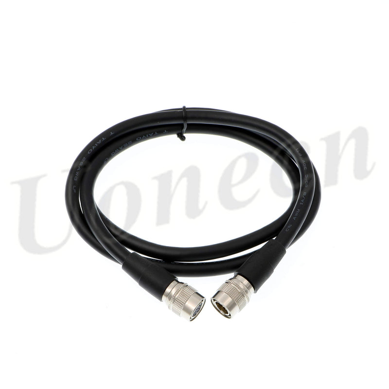 [Australia - AusPower] - High Flex Coaxial Power Cable Hirose 12 pin Male and Female CCD Cable Monitor Extension Cable for Sony Industrial Camera 1 Meter 