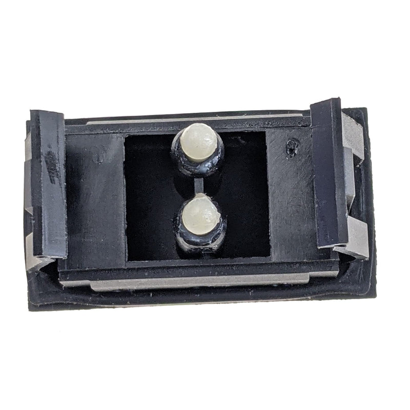 [Australia - AusPower] - IndusTec 30 AMP 12 V DC - Momentary Reverse Motor Polarity Control Reversing Rocker Switch (On)-Off-(On) 4 Pin Double Pole Double Throw for 5th Wheel Tongue Trailer RV Power Jack Automatic Reset 