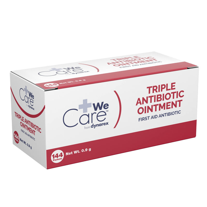 [Australia - AusPower] - Dynarex Triple Antibiotic Ointment, 0.9g Foil Packet (Box of 144 Each) 