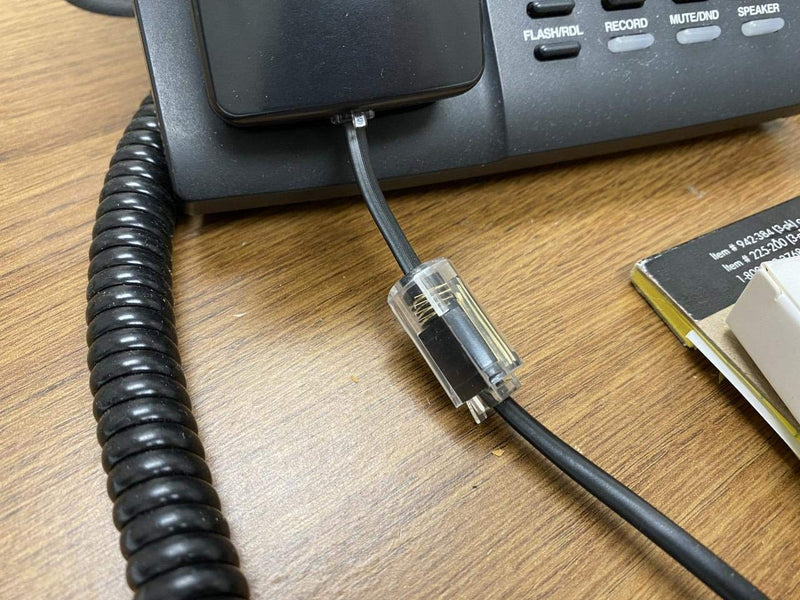 [Australia - AusPower] - Helonge Telephone Cord Detangler, 2 Pcs Rotatable Phone Cable Untangler 360 Degree Swivel Landline Handset Cord Untangler 