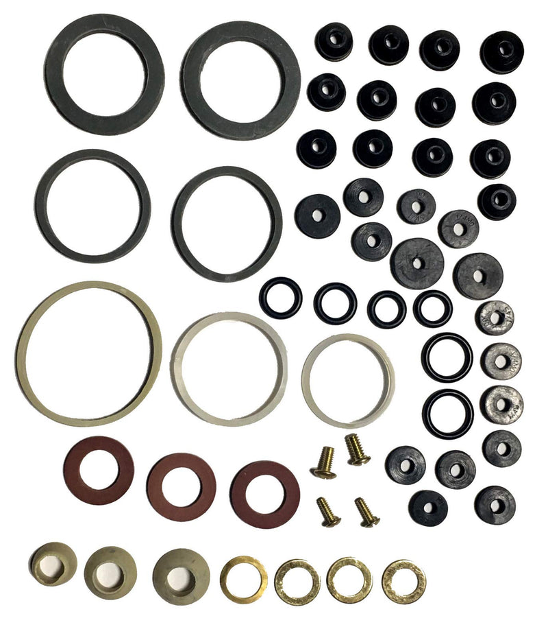 [Australia - AusPower] - Azi 45pc Complete Home Washer Plumbing Repair Kit Assortment DIY and Professional Repairs  Plumbing Emergencies, Worn Out Washer Replacements 45pc Plumbing Repair Kit 