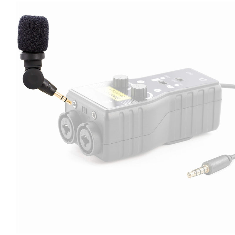 [Australia - AusPower] - Saramonic SR-XM1 3.5mm TRS Omnidirectional Microphone for DSLR Cameras, Camcorders, the Saramonic CaMixer, SmartMixer, LavMic, SmartRig+, UWMIC9, UWMIC10 & UWMIC15 