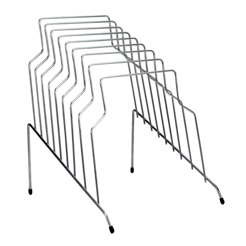 [Australia - AusPower] - Fellowes Step File, 8 Sections, 10.12 x12.12 x 11.87 Inches, Wire, Silver (72604) 