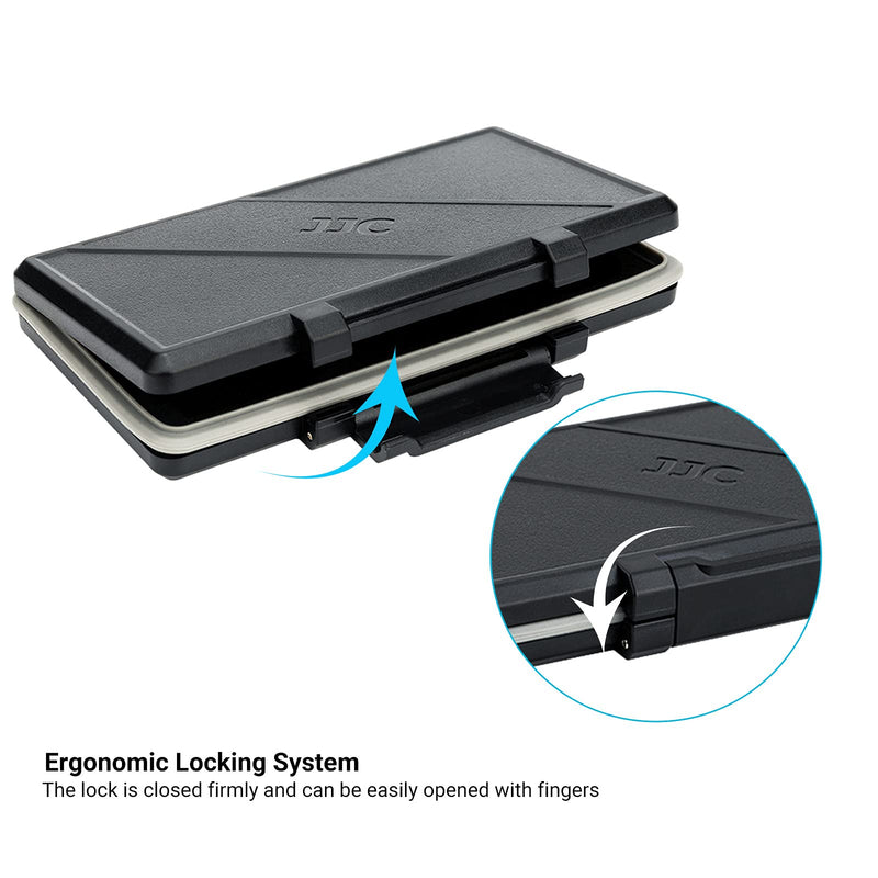 [Australia - AusPower] - 30 Slots Micro SD Card Case with Index Label, Water Resistant & Shockproof Micro SD Card Holder, Compact MicroSDHC/MicroSDXC/Micro SD Card Organizer Storage 
