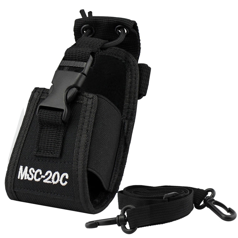 [Australia - AusPower] - abcGoodefg 3in1 Multi-Function Universal Pouch Bag Holster Case for GPS PMR446 Motorola Kenwood Midland ICOM Yaesu Two Way Radio Transceiver Walkie Talkie (20C-2PACK) 