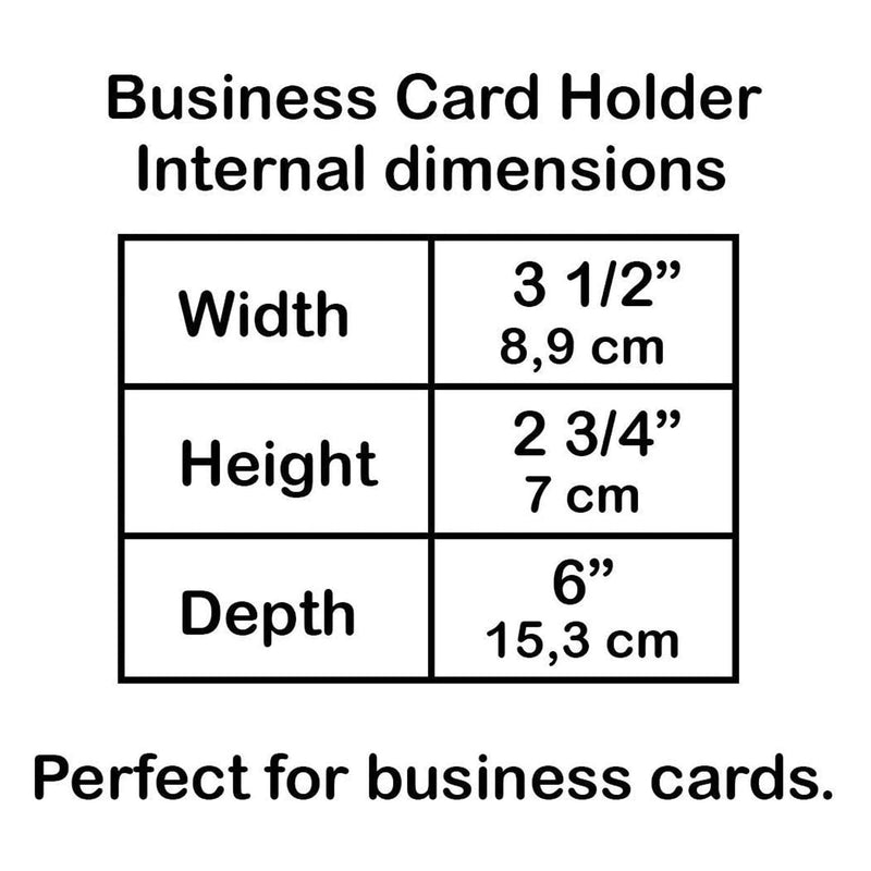 [Australia - AusPower] - Acrimet Index Business Card Size File Holder Organizer Metal Base Heavy Duty (AZ Index Cards and Divider Included) (Black Color with Clear Crystal Plastic Lid Cover) 