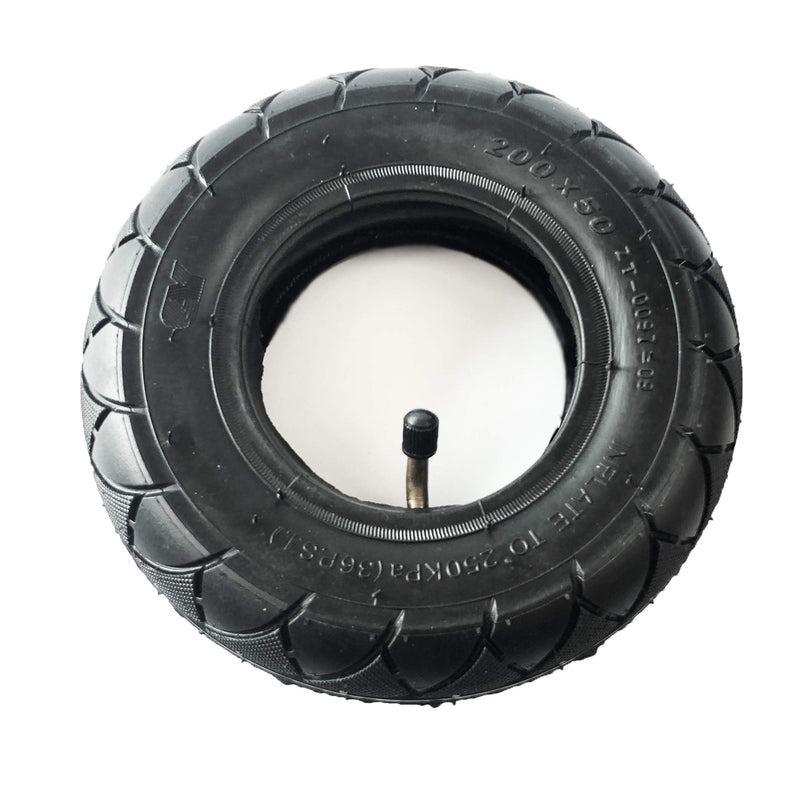 [Australia - AusPower] - AR-PRO 200X50 Tire & Inner Tube Set - Electric Scooter Tire Tube Compatible with Razor E100, E150, E200, Power Core E100, Dune Buggy, ePunk, Crazy Cart, PowerRider 360, eSpark 
