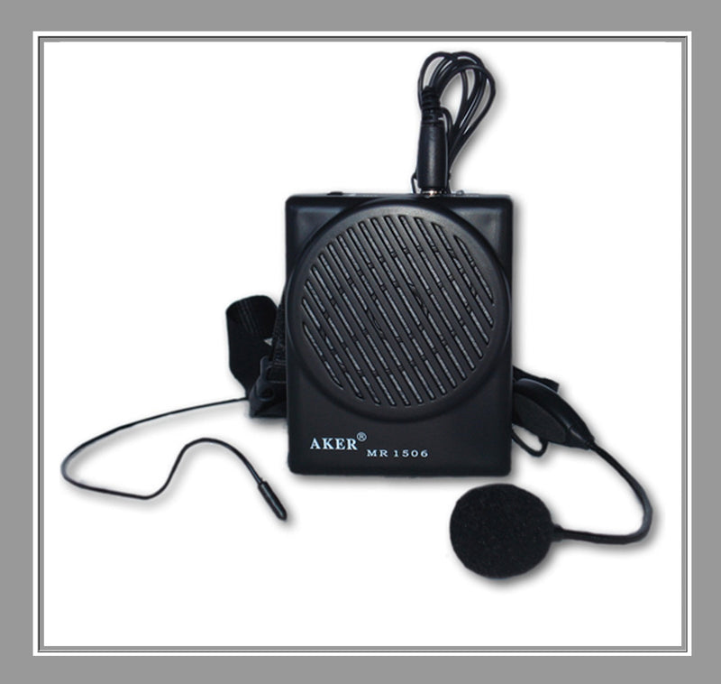 [Australia - AusPower] - VoiceBooster Voice Amplifier 10watts Black MR1506 by TK Products, Portable, for Teachers, Coaches, Tour Guides, Presentations, Costumes, Etc. 