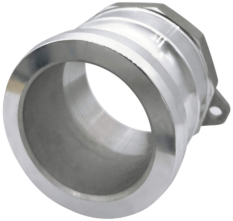 [Australia - AusPower] - RosyOcean (2 Pack) Global Cam & Groove Hose Fitting Aluminum Type A 2″ Male Camlock x 2″ Female NPT 