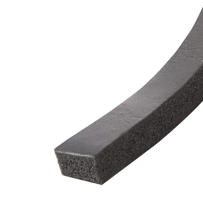 [Australia - AusPower] - Frost King P Self-Stick Rubber Foam Weatherseal, 1" W, 5/16" T, 10 ft L, Black 1"W, 5/16"T 