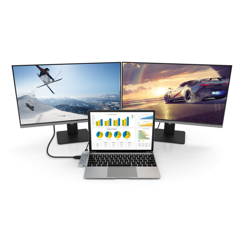 [Australia - AusPower] - j5create Ultradrive Type-C Dual-Display Modular Dock 