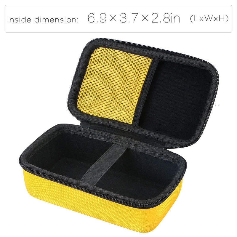 [Australia - AusPower] - co2crea Hard Travel Case Replacement for Fluke 62 / Fluke 64 / Fluke 59 MAX MAX+ Plus Infrared IR Thermometer (Yellow Case) Yellow Case 