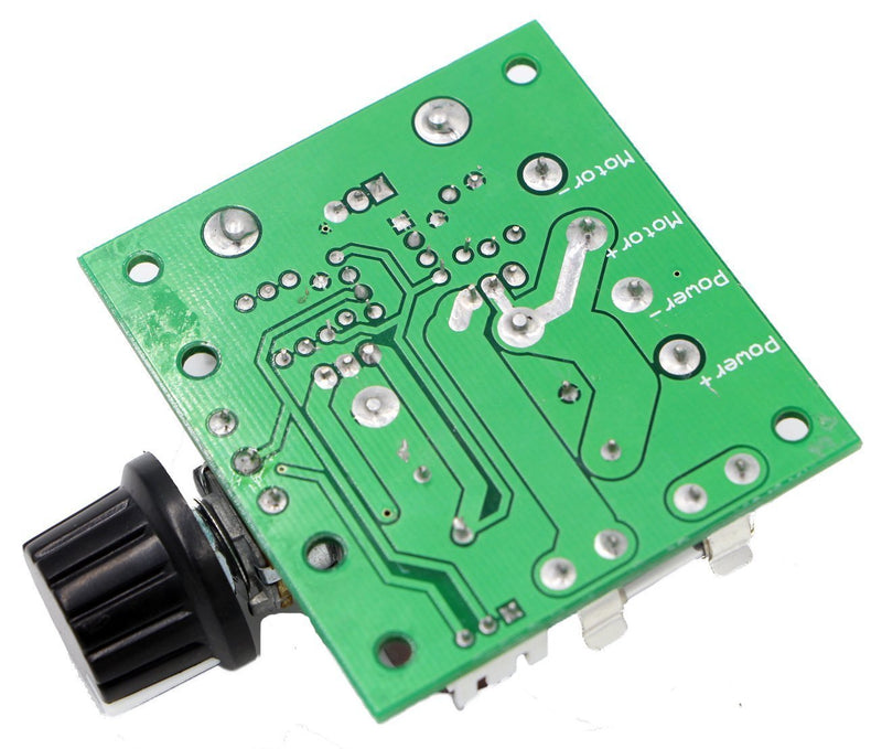 [Australia - AusPower] - RioRand 12V-40V 10A PWM DC Motor Speed Controller with Knob-High Efficiency, High Torque, Low Heat Generating with Reverse Polarity Protection, High Current Protection 