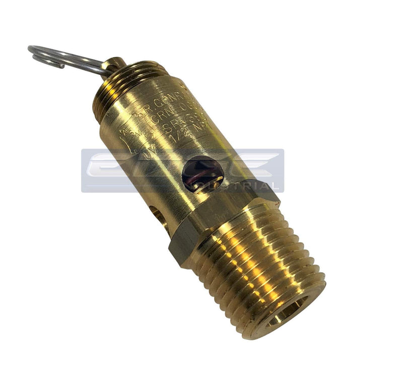 [Australia - AusPower] - New 1/2" NPT 200 PSI Air Compressor Safety Relief Pressure Valve Tank Pop Off 