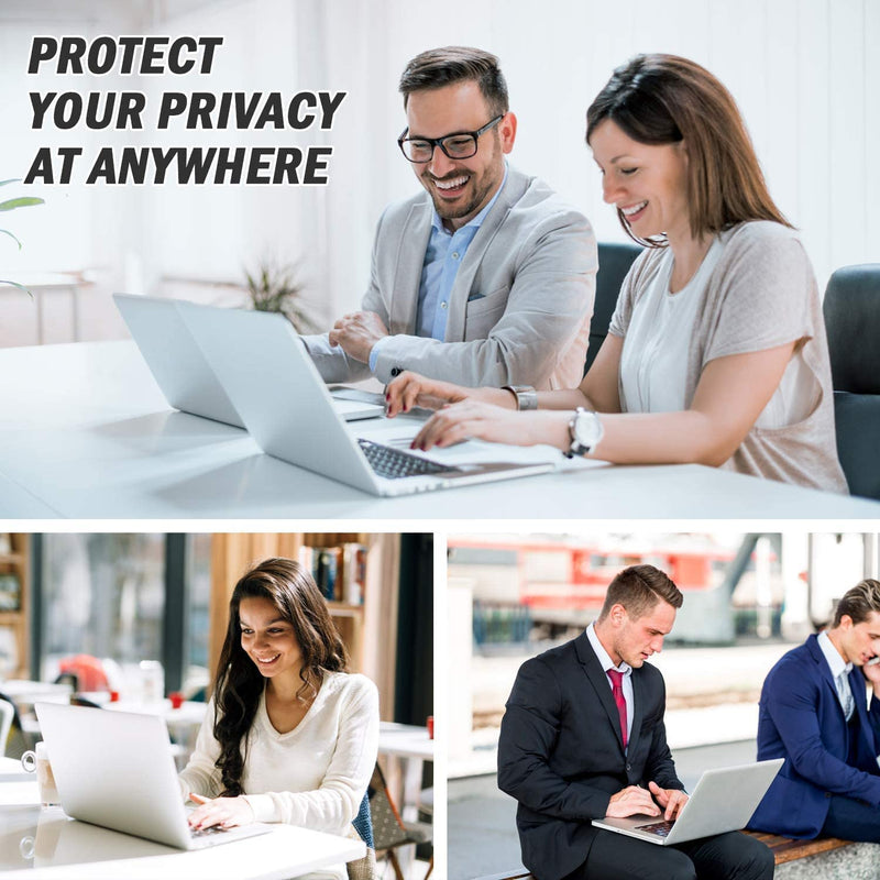 [Australia - AusPower] - Laptop Privacy Screen 14 Inch,PYS Privacy Screen Protector for 14In Laptop 16:9 Aspect Ratio,Anti Glare/Blue Light/Scratch Compatible with Lenovo/HP Envy/Dell/Acer/Samsung/Asus/Toshiba laptop 14 inch Black 