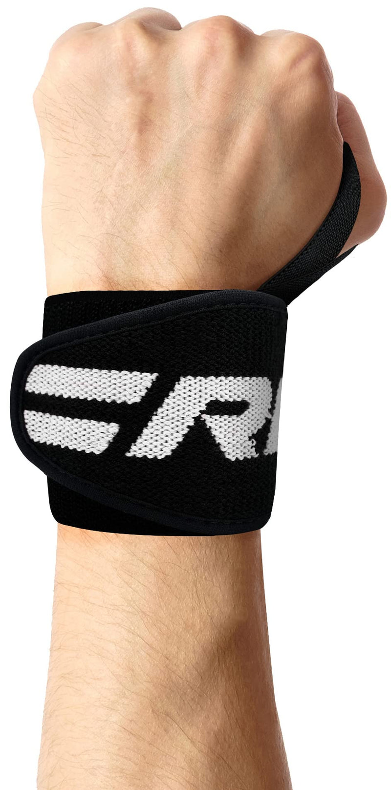 [Australia - AusPower] - RDX Weight Lifting Wrist Wraps Support, IPL USPA Approved, Elasticated 18” Cotton Straps, Thumb Loop Powerlifting Bodybuilding Fitness Strength Gym Training Workout, Gymnastics Calisthenics, Men Women Green Standard 