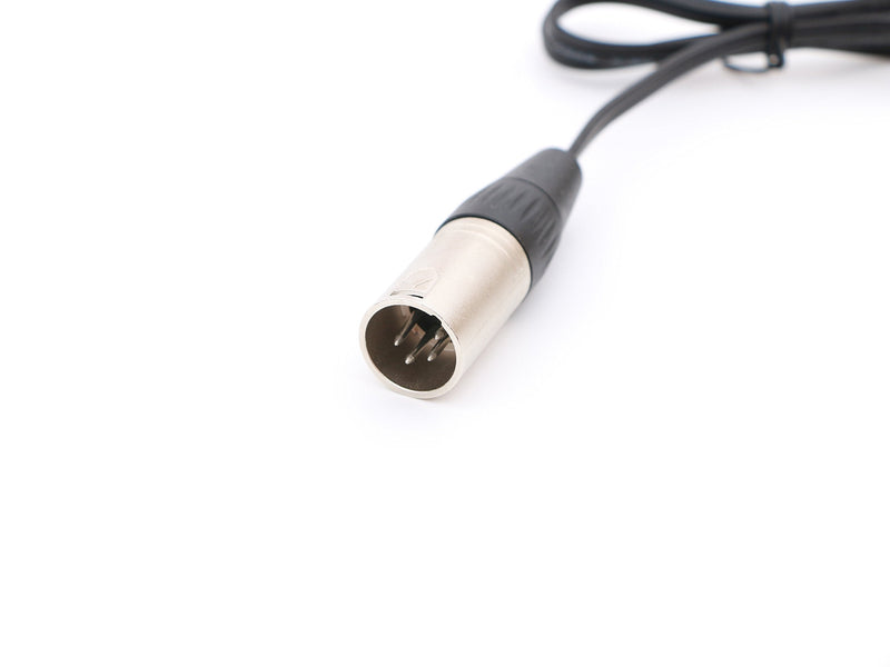 [Australia - AusPower] - Male 4pin XLR to 4 Port Female D-Tap Power Tap Hub Adapter 1.8ft Cable for Photography Power 